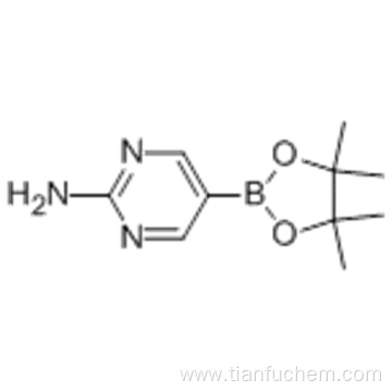 2-Pyrimidinamine,5-(4,4,5,5-tetramethyl-1,3,2-dioxaborolan-2-yl)- CAS 402960-38-7